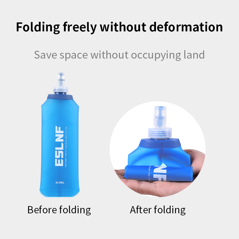 500ml Collapsible Water Bottle - огляд і ціна Water Bag Collapsible